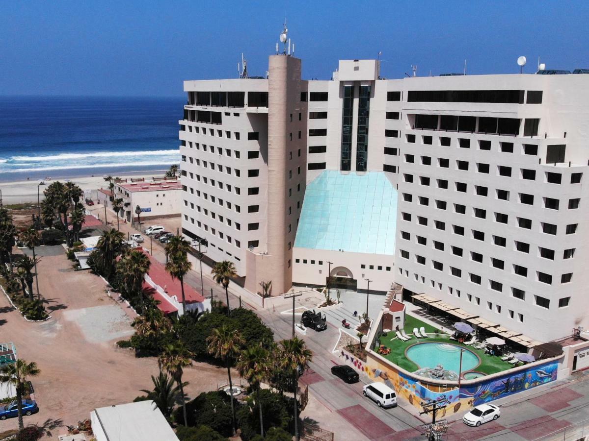 Hotel Corona Plaza Rosarito Bagian luar foto